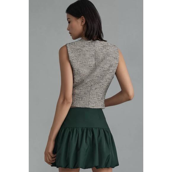 WAYF Taffeta Bubble Mini Skirt - Picture 3 of 7